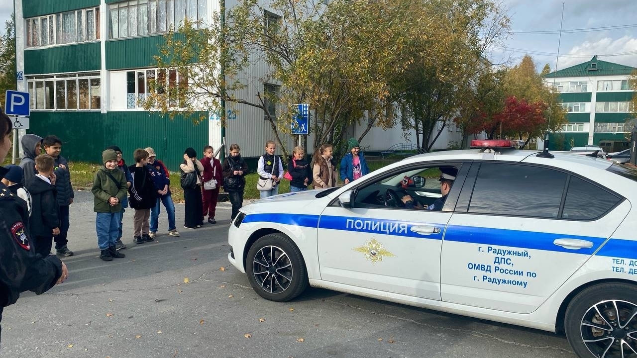 В ОМВД России по г.Радужному прошла экскурсия для детей